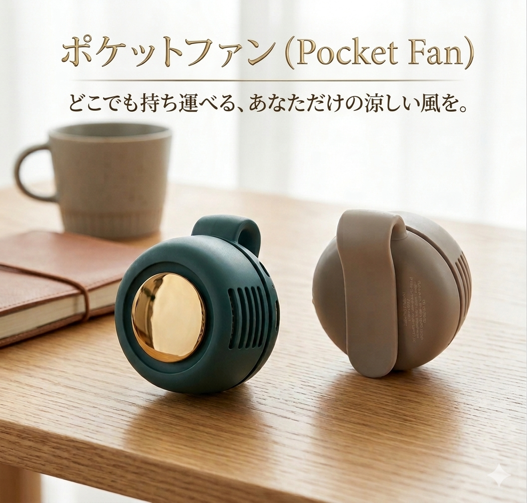 ポケットファン (Pocket Fan)