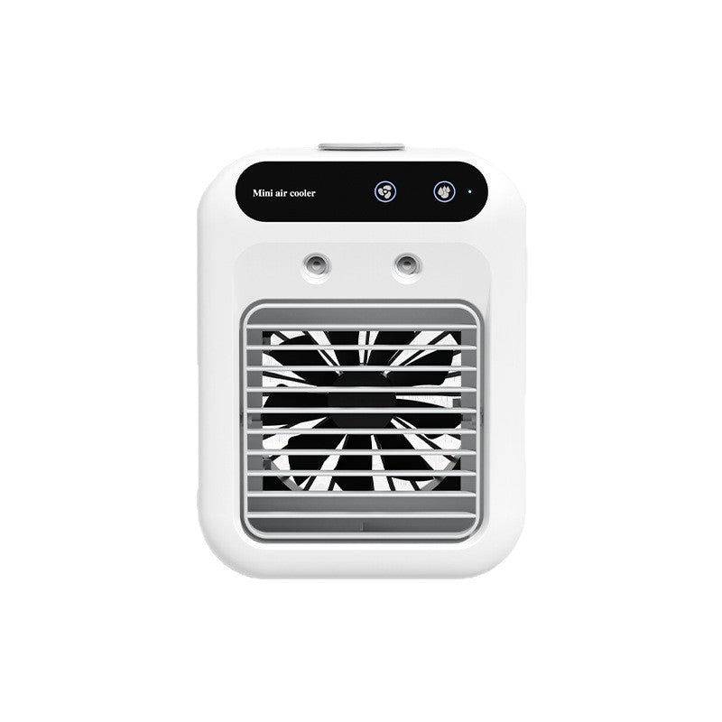 【2026年最新モデル】Mini Air Cooler｜卓上ミニ冷風機・500ml・USB充電式